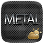 metal style go weather ex android application logo